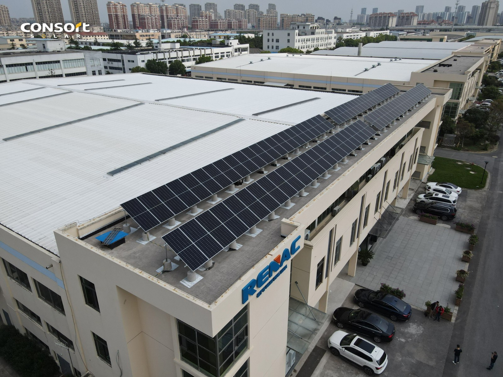 CONSORT SOLAR CO.,LTD.'s first optical storage and charging intelligent integration project successfully operated