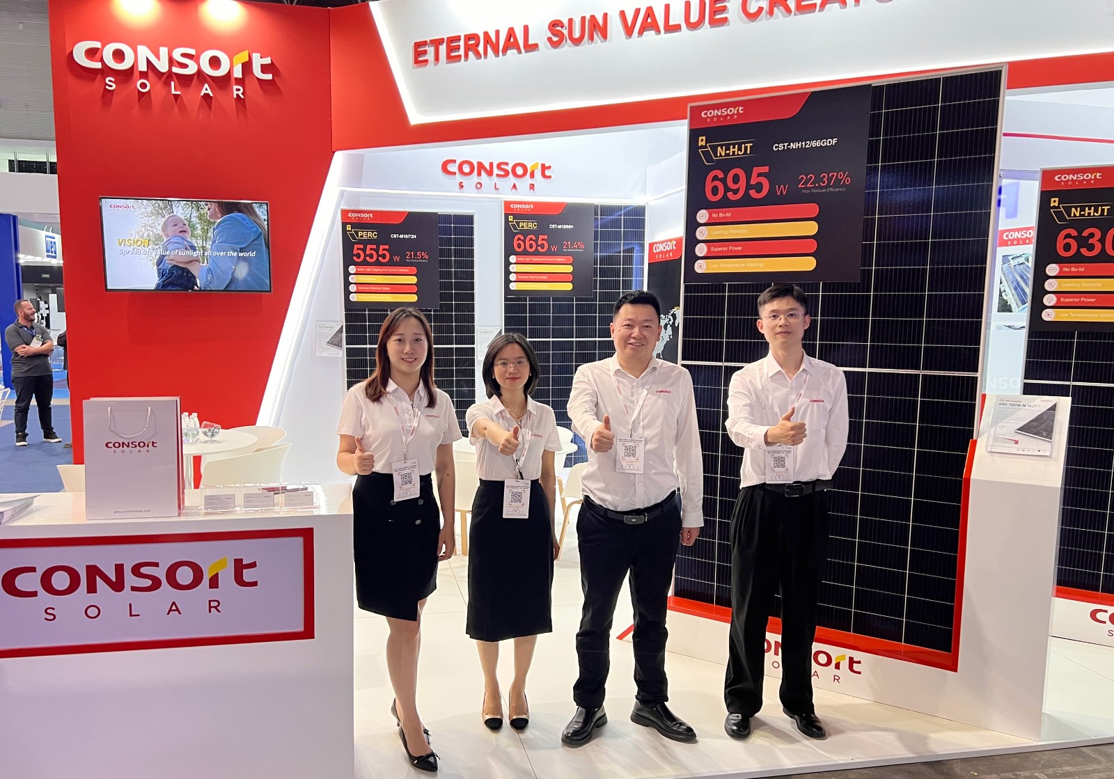 Consort Solar at the 8th Brazilian Renewable Energy & Distributed Generation Expo in South America